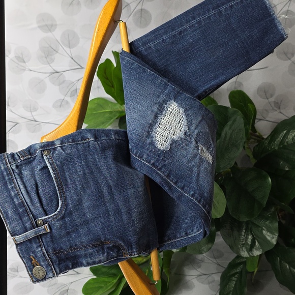 LOFT Denim - LOFT Modern Skinny Distressed Jeans - 2